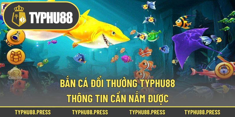 Bắn Cá Đổi Thưởng Typhu88 - Thông Tin Cần Nắm Được!