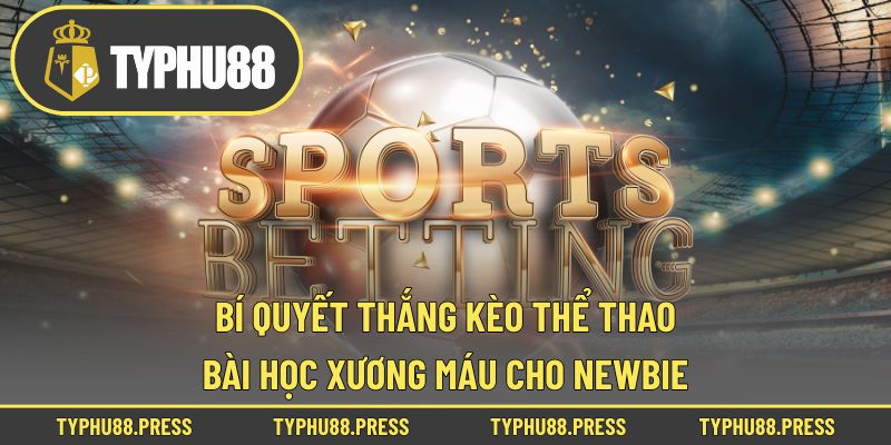 Bí Quyết Thắng Kèo Thể Thao - Bài Học Xương Máu Cho Newbie!